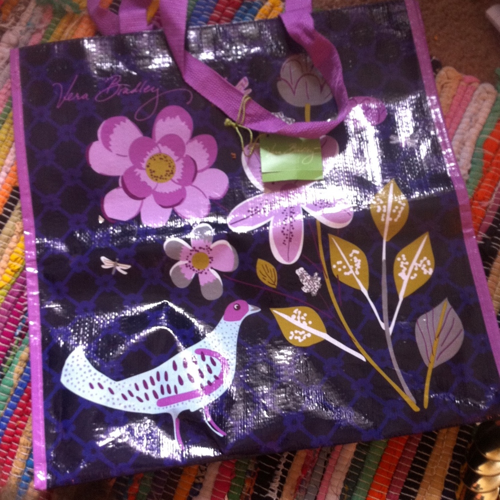 Vera Bradley Grocery Tote Bag NWT